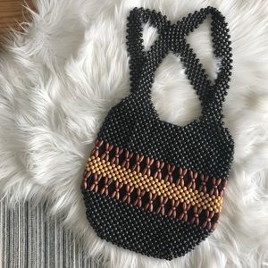 Boho beaded purse 💛